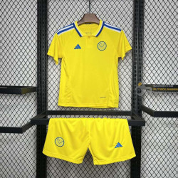 Camiseta y Pantalón Niños Leeds United Segunda Equipación 2024-2025