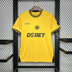 Camiseta Fútbol Wolverhampton Primera Equipación 2024-2025