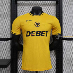 Camiseta Fútbol Wolverhampton Primera Equipación Versión Jugador 2024-2025