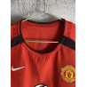 Camiseta Manchester United Primera Equipación Retro Clásica Manga Larga 2002-2004