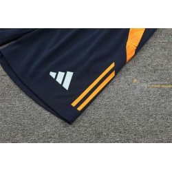 Camiseta y Pantalón Fútbol Niños Real Madrid Entrenamiento Blanca 2024-2025