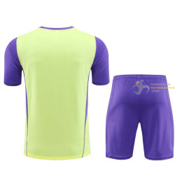 Camiseta y Pantalón Fútbol Niños Real Madrid Entrenamiento Bicolor 2023-2024