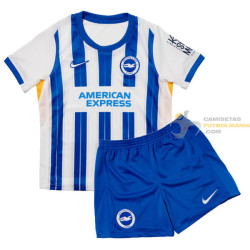 Camiseta y Pantalón Niños Brighton & Hove Albion Primera Equipación 2024-2025