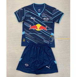 Camiseta y Pantalón Fútbol Niños Leipzig Tercera Equipación 2024-2025