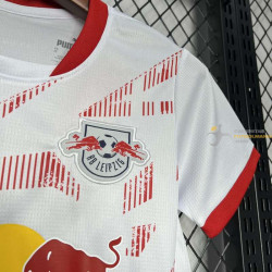 Camiseta y Pantalón Fútbol Niños Leipzig Primera Equipación 2024-2025