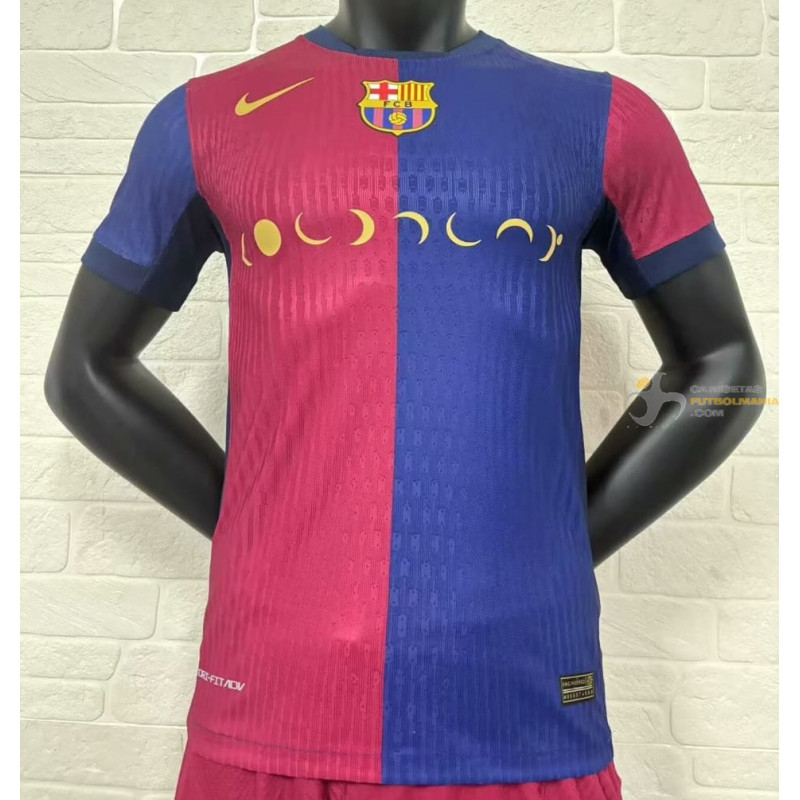 Camiseta Fútbol Barcelona Primera Equipación Edición Coldplay Versión Jugador 2024-2025