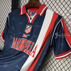 Camiseta Futbol Atlético de Madrid Segunda Equipación Retro Clásica 1998-1999