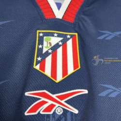 Camiseta Futbol Atlético de Madrid Segunda Equipación Retro Clásica 1998-1999