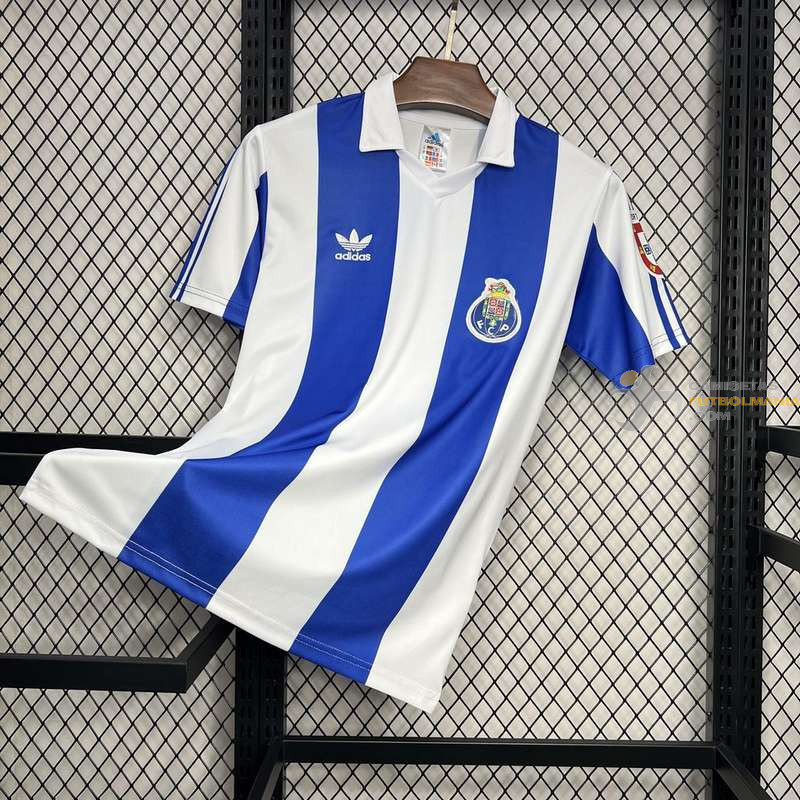 Camiseta Fútbol Porto Primera Equipación Retro Clásica 1986-1987