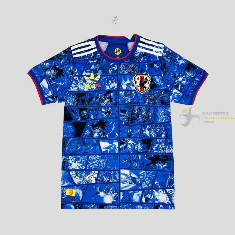 Camiseta Japón Especial Edición Dragon Ball Anime Blue