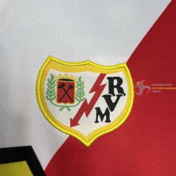 Camiseta Fútbol Rayo Vallecano Primera Equipación Retro Clásica 2001-2002