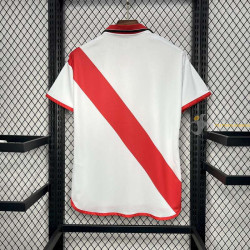 Camiseta Fútbol Rayo Vallecano Primera Equipación Retro Clásica 2001-2002