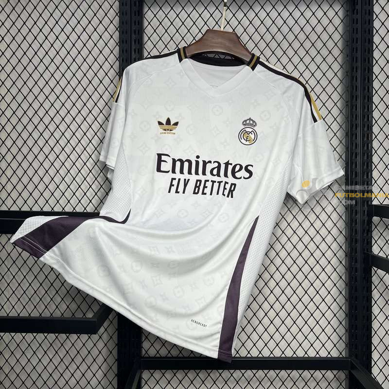 Camiseta Fútbol Real Madrid Edición Louis Vuitton 2024-2025