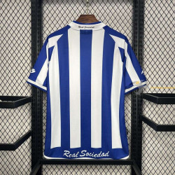 Camiseta Fútbol Real Sociedad Primera Equipación Retro Clásica 2002-2003