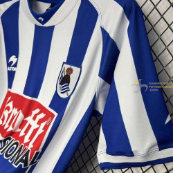 Camiseta Fútbol Real Sociedad Primera Equipación Retro Clásica 2002-2003