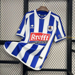 Camiseta Fútbol Real Sociedad Primera Equipación Retro Clásica 2002-2003