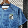 Camiseta Fútbol Santos Entrenamiento Pre-Match Azul 2024-2025