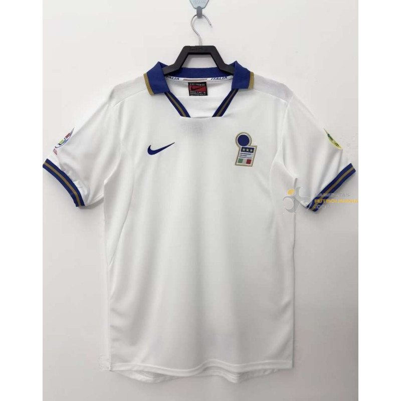 Camiseta Italia Segunda Equipación Retro Clásica 1996