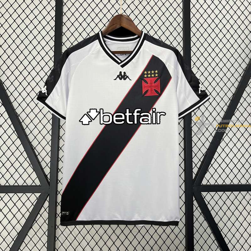 Camiseta Fútbol Vasco de Gama Segunda Equipación 2024-2025