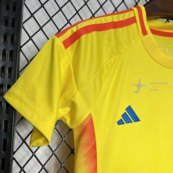 Camiseta y Pantalón Niños Colombia Primera Equipación Eurocopa 2024