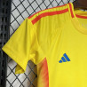 Camiseta y Pantalón Niños Colombia Primera Equipación Eurocopa 2024