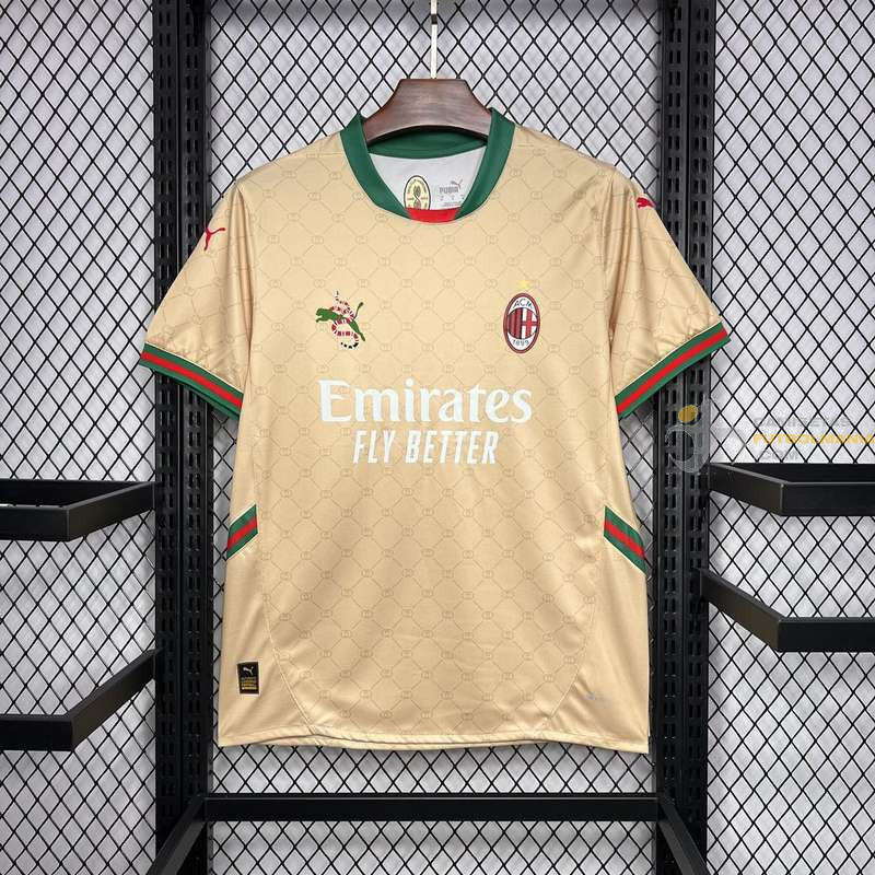 Camiseta Fútbol AC Milan Gucci Edición Especial 2024-2025