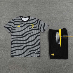 Camiseta y Pantalón Fútbol Niños Juventus Entrenamiento Camuflaje 2024-2025