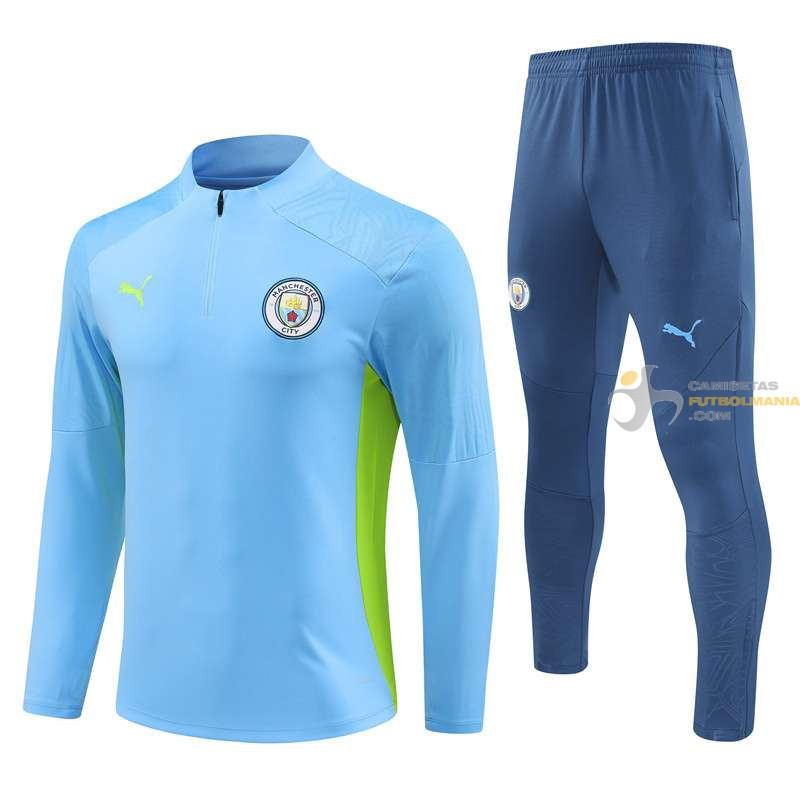 Chándal Manchester City Azul Claro Z 2024-2025