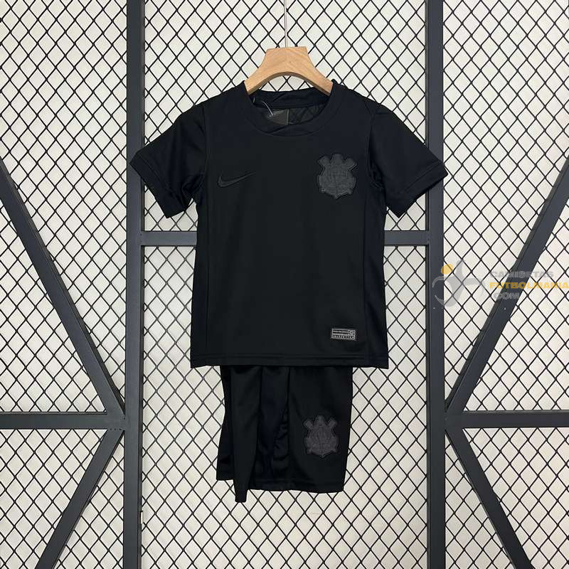 Camiseta y Pantalón Niños Corinthians Segunda Equipación 2024-2025