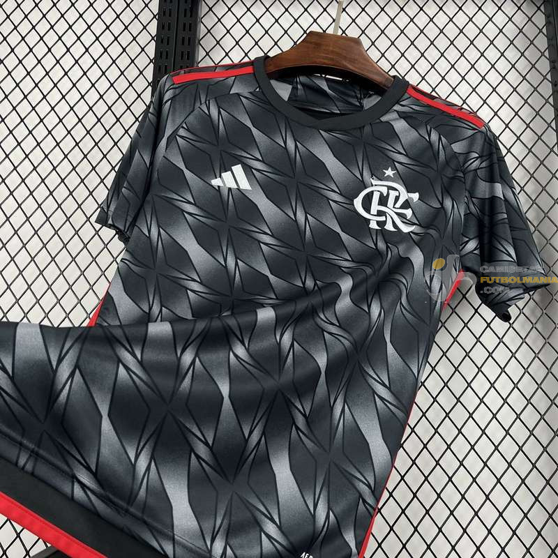 Camiseta Fútbol Flamengo Tercera Equipación 2024-2025