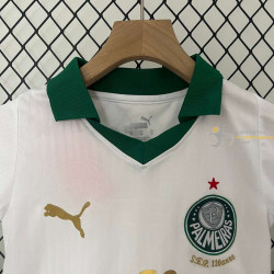 Camiseta y Pantalón Niños Palmeiras Segunda Equipación 2024-2025