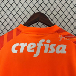 Camiseta Palmeiras Portero Naranja 2024-2025