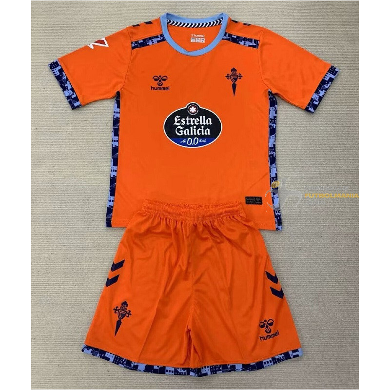 Camiseta y Pantalón Niños Celta de Vigo Tercera Equipación 2024-2025