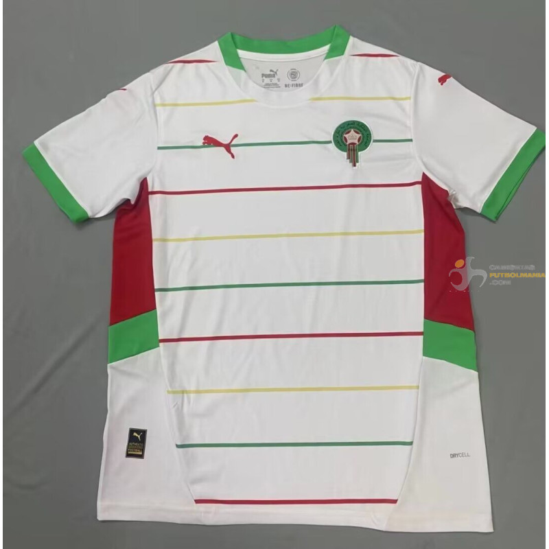 Camiseta Fútbol Marruecos Segunda Equipación 2025-2026