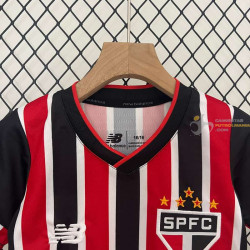 Camiseta y Pantalón Niños São Paulo Segunda Equipación 2024-2025