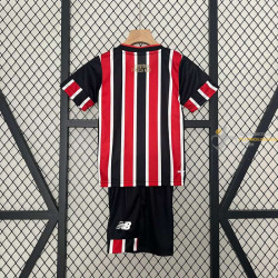 Camiseta y Pantalón Niños São Paulo Segunda Equipación 2024-2025