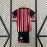 Camiseta y Pantalón Niños São Paulo Segunda Equipación 2024-2025