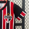 Camiseta y Pantalón Niños São Paulo Segunda Equipación 2024-2025