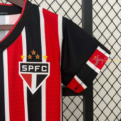 Camiseta Fútbol Mujer São Paulo Segunda Equipación 2024-2025