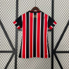 Camiseta Fútbol Mujer São Paulo Segunda Equipación 2024-2025