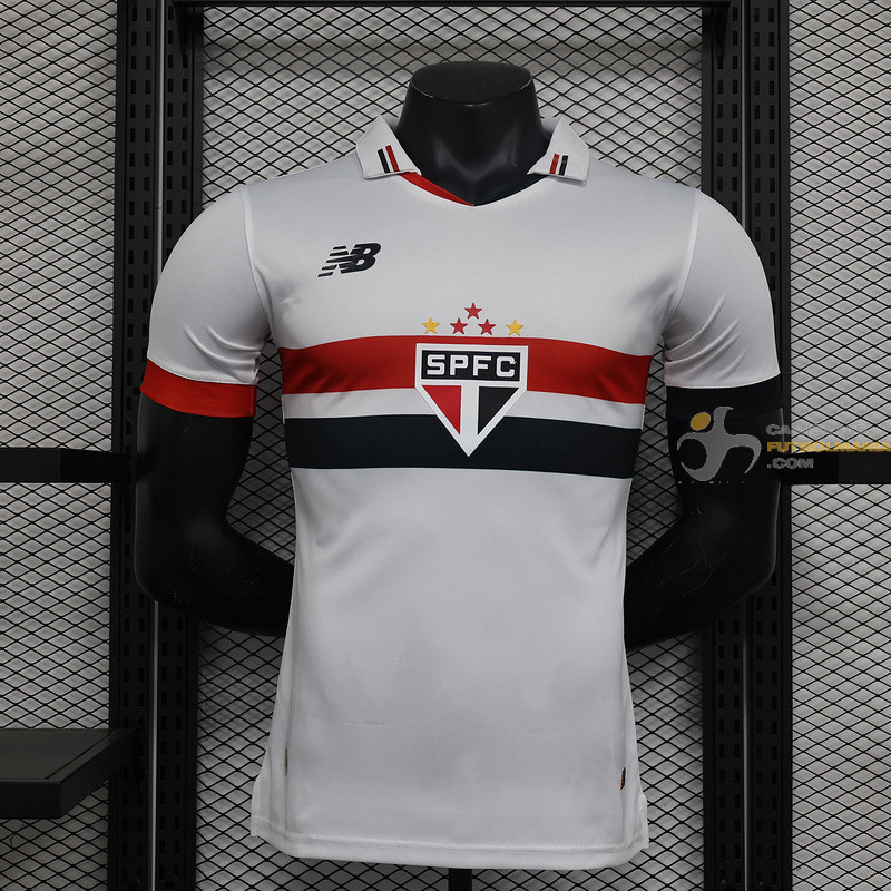 Camiseta Fútbol São Paulo Primera Equipación Versión Jugador 2024-2025