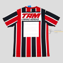 Camiseta Fútbol São Paulo Segunda Equipación Retro Clásica 1991-1993