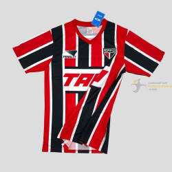 Camiseta Fútbol São Paulo Segunda Equipación Retro Clásica 1991-1993