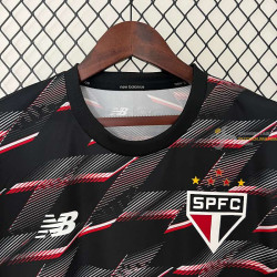 Camiseta Fútbol São Paulo Pre-Match Entrenamiento 2024-2025