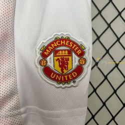 Camiseta y Pantalón Niños Manchester United Primera Equipación Retro Clásica 2012-2013