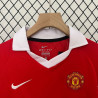 Camiseta y Pantalón Niños Manchester United Primera Equipación Retro Clásica 2010-2011