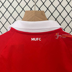 Camiseta y Pantalón Niños Manchester United Primera Equipación Retro Clásica 2010-2011