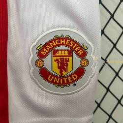 Camiseta y Pantalón Niños Manchester United Primera Equipación Retro Clásica 2009-2010