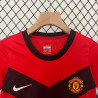 Camiseta y Pantalón Niños Manchester United Primera Equipación Retro Clásica 2009-2010