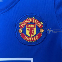 Camiseta y Pantalón Niños Manchester United Tercera Equipación Retro Clásica 2008-2009